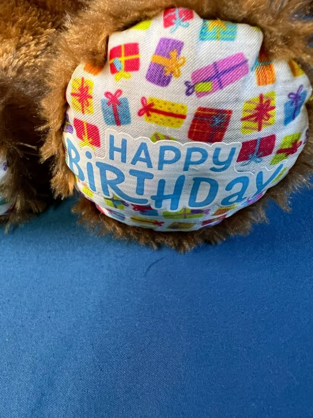 Share Build-A-Bear Workshop Brown Happy Birthday Bear Plush Stuffed Animal 16